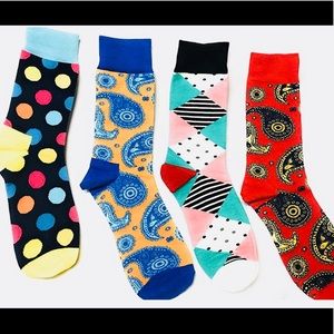 Happy Socks for Men - Pack of 4!